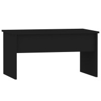 Vidaxl Coffee Table Black 31.5X19.9X16.3 Engineered Wood