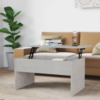 Vidaxl Coffee Table Concrete Gray 31.5X19.9X16.3 Engineered Wood