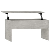 Vidaxl Coffee Table Concrete Gray 31.5X19.9X16.3 Engineered Wood