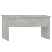 Vidaxl Coffee Table Concrete Gray 31.5X19.9X16.3 Engineered Wood