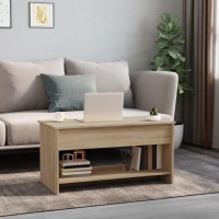 Vidaxl Coffee Table Sonoma Oak 40.2X19.7X20.7 Engineered Wood