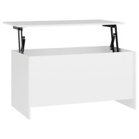 Vidaxl Coffee Table White 40.2X21.9X20.7 Engineered Wood
