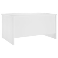 Vidaxl Coffee Table White 31.5X21.9X16.3 Engineered Wood