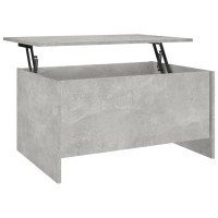 Vidaxl Coffee Table Concrete Gray 31.5X21.9X16.3 Engineered Wood