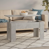 Vidaxl Coffee Table Concrete Gray 39.8X19.3X20.5 Engineered Wood