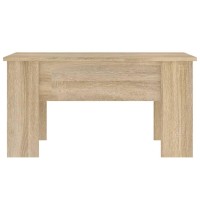 Vidaxl Coffee Table Sonoma Oak 31.1X19.3X16.1 Engineered Wood