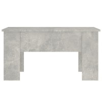 Vidaxl Coffee Table Concrete Gray 31.1X19.3X16.1 Engineered Wood