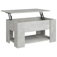 Vidaxl Coffee Table Concrete Gray 31.1X19.3X16.1 Engineered Wood