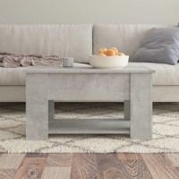 Vidaxl Coffee Table Concrete Gray 31.1X19.3X16.1 Engineered Wood