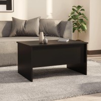 Vidaxl Coffee Table Black 31.5X19.7X16.7 Engineered Wood