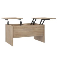 Vidaxl Coffee Table Sonoma Oak 31.5X19.7X16.7 Engineered Wood