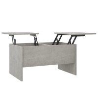 Vidaxl Coffee Table Concrete Gray 31.5X19.7X16.7 Engineered Wood