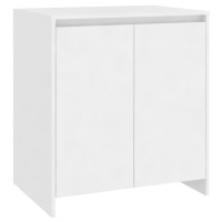 Vidaxl Sideboard White 27.6X15.7X29.5 Engineered Wood