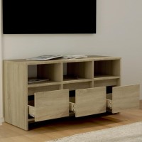 Vidaxl Tv Cabinet Sonoma Oak 40.2X14.8X20.7 Engineered Wood