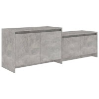 Vidaxl Tv Cabinet Concrete Gray 57.7X13.8X19.7 Engineered Wood