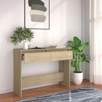 Vidaxl Console Table Sonoma Oak 39.4X13.8X30.1 Engineered Wood