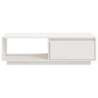 vidaXL Coffee Table White 43.3