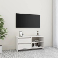 vidaXL TV Stand White 31.5