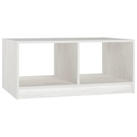 vidaXL Coffee Table White 29.5