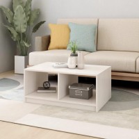 vidaXL Coffee Table White 29.5