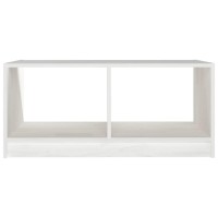 vidaXL Coffee Table White 29.5