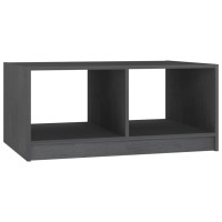 vidaXL Coffee Table Gray 29.5