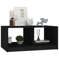 vidaXL Coffee Table Black 29.5