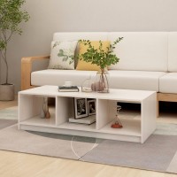 vidaXL Coffee Table White 43.3