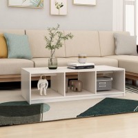 vidaXL Coffee Table White 43.3