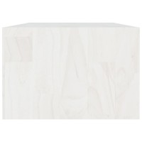 vidaXL Coffee Table White 43.3