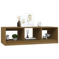 vidaXL Coffee Table Honey Brown 43.3