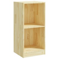 Vidaxl Side Cabinet 14X13.2X29.9 Solid Wood Pine
