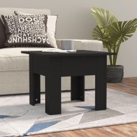 vidaXL Coffee Table Black 21.7