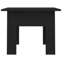 vidaXL Coffee Table Black 21.7