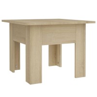 Vidaxl Coffee Table Sonoma Oak 21.7X21.7X16.5 Engineered Wood