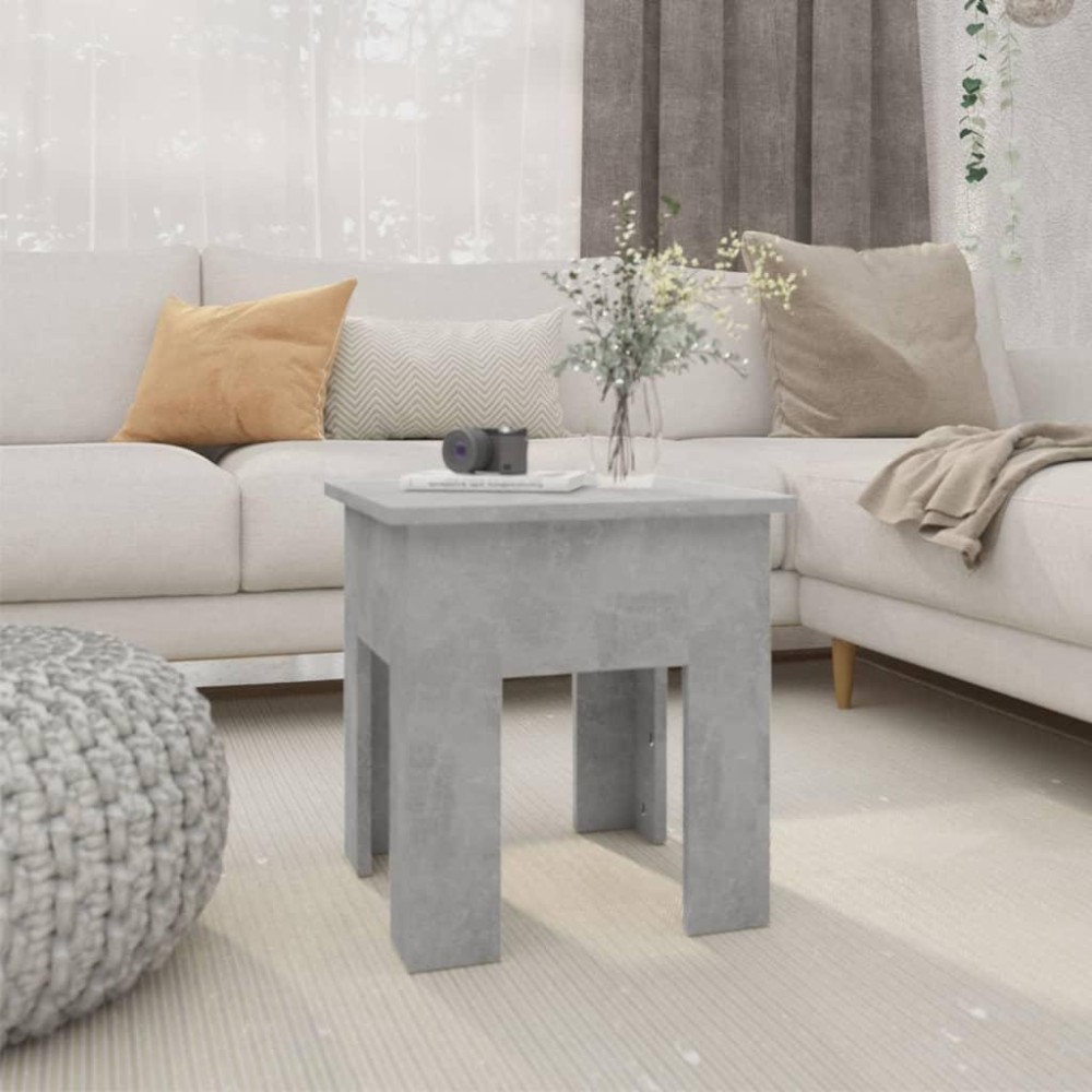 vidaXL Coffee Table Concrete Gray 15.7