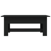 vidaXL Coffee Table Black 40.2