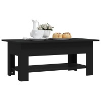 vidaXL Coffee Table Black 40.2