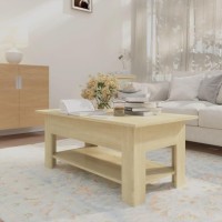 vidaXL Coffee Table Sonoma Oak 40.2