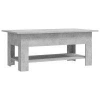 vidaXL Coffee Table Concrete Gray 40.2