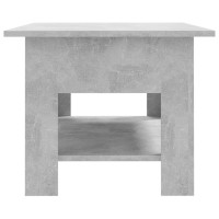 vidaXL Coffee Table Concrete Gray 40.2