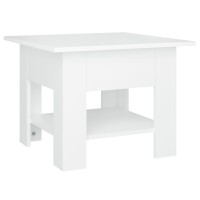 vidaXL Coffee Table White 21.7