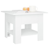 vidaXL Coffee Table White 21.7