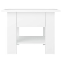 vidaXL Coffee Table White 21.7