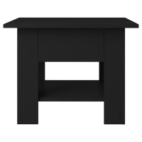 vidaXL Coffee Table Black 21.7