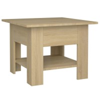 vidaXL Coffee Table Sonoma Oak 21.7