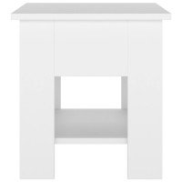 vidaXL Coffee Table White 15.7