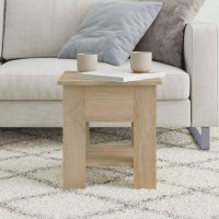 vidaXL Coffee Table Sonoma Oak 15.7