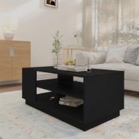 vidaXL Coffee Table Black 40.2