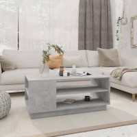 vidaXL Coffee Table Concrete Gray 40.2